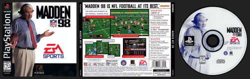 MADDEN 98 (PLAYSTATION 1)
