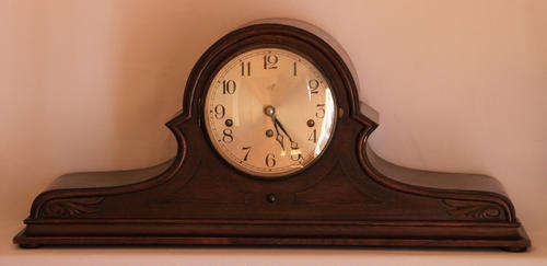 ANTIQUE NAPOLEON MANTLE CLOCK CIRCA LATE 1800'S EARLY 1900'S