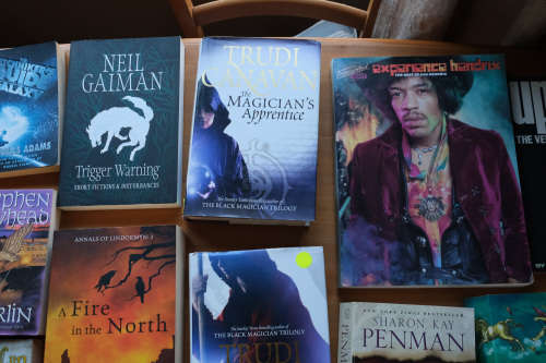 Various books - fantasy and historical fiction (Most are new/unread)