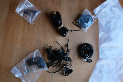Filters, Adapters, Bag, Camera Straps, Cables and assorted camera accessories