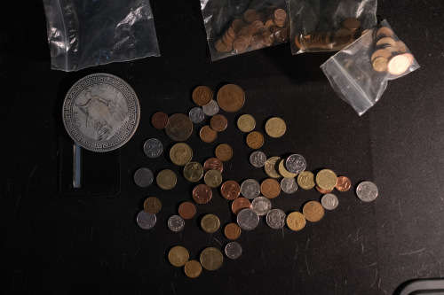 Various Coins - Old South African Coins as well as many other coins from all over the world