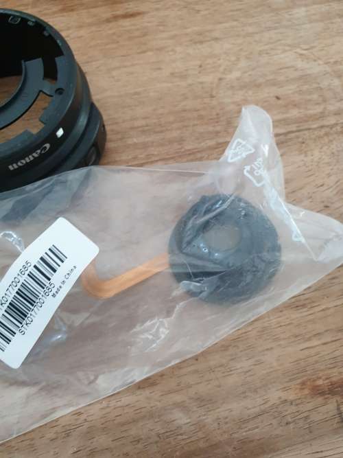 Canon EF-S 17-85mm IS USM taken apart