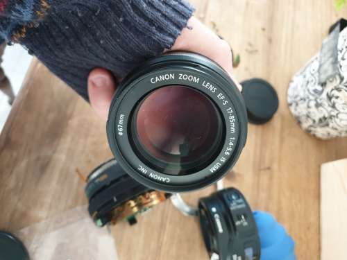 Canon EF-S 17-85mm IS USM taken apart