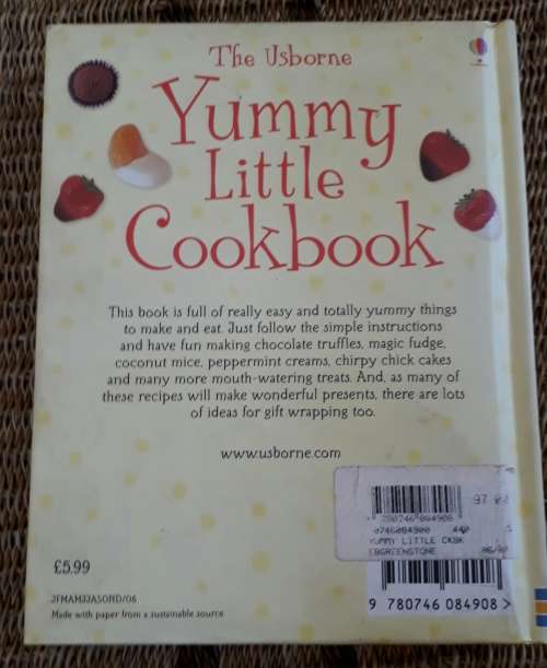 THE USBORNE YUMMY LITTLE COOKBOOK