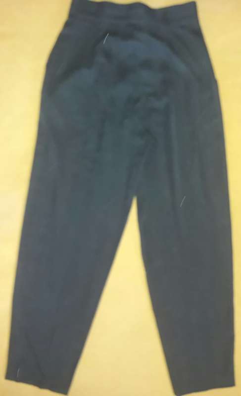 MENS BLACK TUXEDO / SUIT LONGS - DIJON - NO SIZE BUT LOOKS LIKE A SMALL