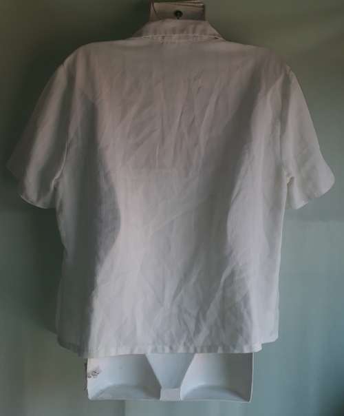 LADIES WHITE SHIRT - VIVARA MICHELLE - SIZE 14 38/97CM