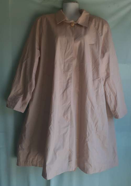 LADIES PEACH LONG COAT -  NINO - SIZE 42