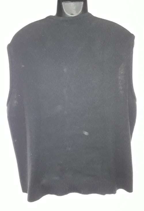 SPECIAL!  BLACK PULLOVER WITH A PATTERN - EXACT - XXL SIZE