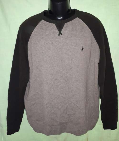 MENS BROWN JERSEY - POLO JEANS CO - XL