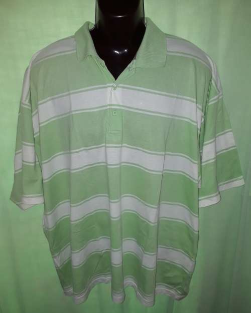 MENS GREEN GOLF SHIRT - LEGEND - XXL SIZE