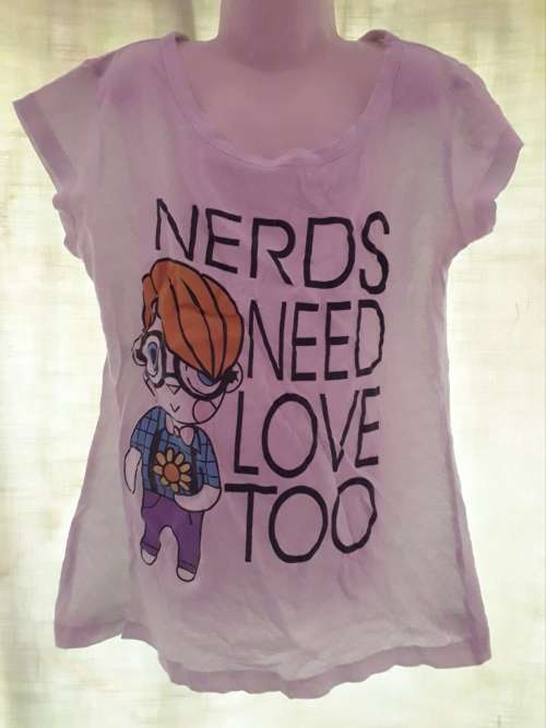 GIRLS WHITE Y-SHIRT - RT - SIZE S