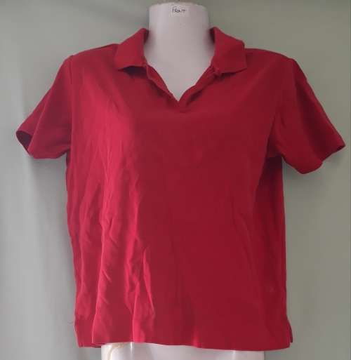 LADIES RED SHIRT - MAKE: BASIC EDITION - SIZE: S