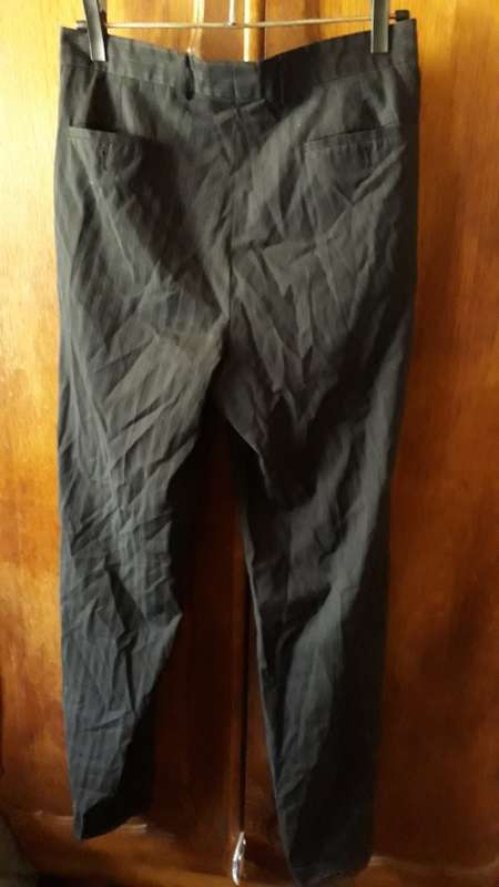 SPECIAL: MENS: BLACK SUIT PANTS PANTS - MAKE: SIGNATURE - SIZE: 32" 81CM