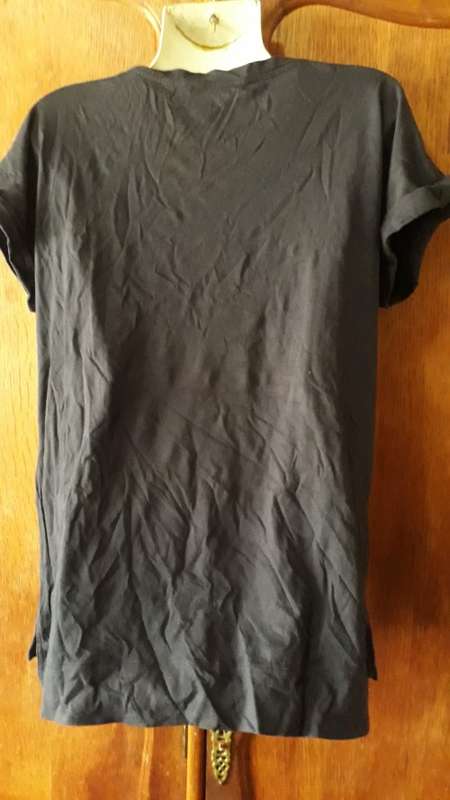 SPECIAL! LADIES: BLACK TOP - MAKE: TRENERY - SIZE: M