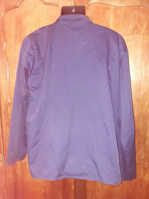 MENS: BLUE OVERALL JACKET - MAKE: A FOX GARMENT - SIZE: 44