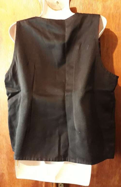 LADIES: MULTI COLORED REVERSABLE WAISTCOAT - MAKE: NO MAKE. - SIZE: NO SIZE