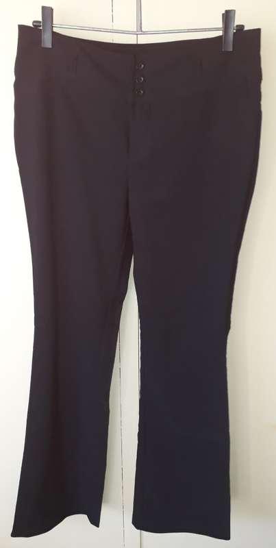 LADIES: BLACK PANTS - MAKE: IMAGE - SIZE: 36