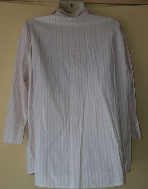 LADIES: WHITE MULTI COLORED SHIRT - MAKE: JUDY'S PRIDE - SIZE: XL