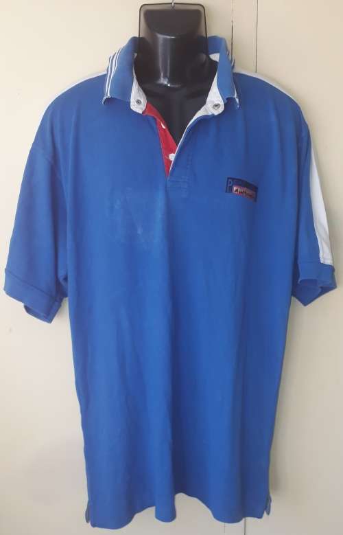 MENS: BLUE MULTI COLORED SHIRT - MAKE: PEPEJEOMA - SIZE: M