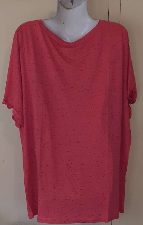 LADIES: MULTI COLORED T-SHIRT - MAKE: DONNA-CLAIRE- SIZE: 24