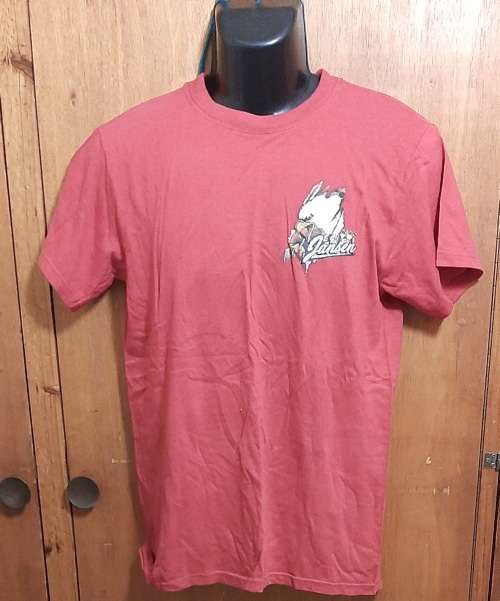 BOYS - RED E G JANSEN T-SHIRT - MAKE - STAR T`S - SIZE - S