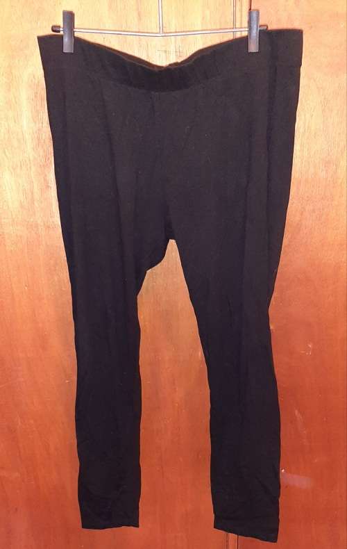 LADIES - BLACK PANTS - MAKE - FOSCHINI - SIZE - XL