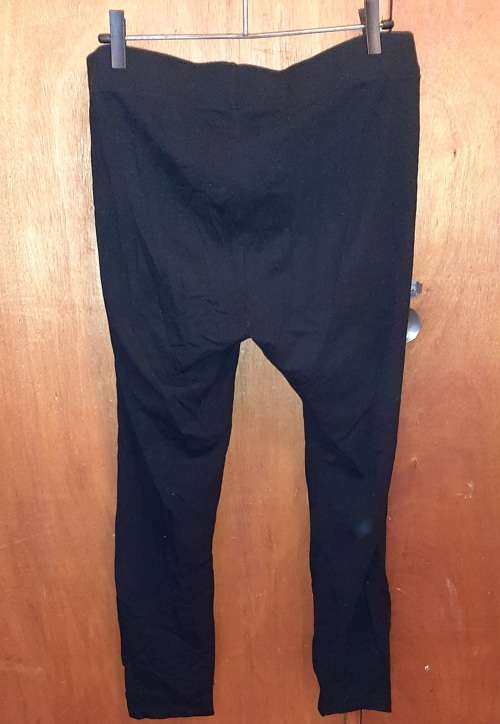 LADIES - BLACK PANTS - MAKE - FOSCHINI - SIZE - XL
