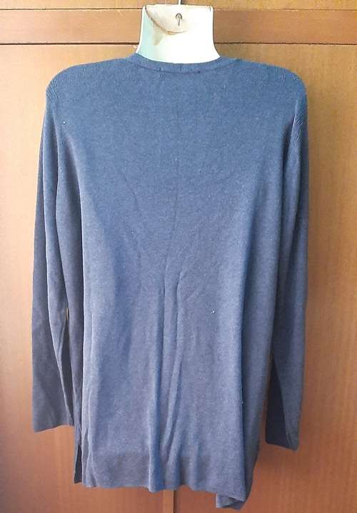 LADIES - BLUE JERSEY - MAKE - WOOLWORTHS - SIZE - L