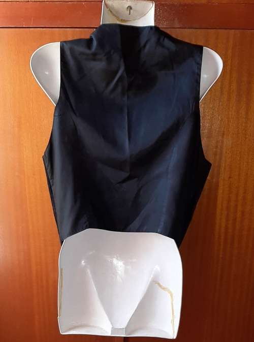 LADIES - BLACK WAISTCOAT - MAKE - PENELOPE PICKWICK - SIZE - NO SIZE