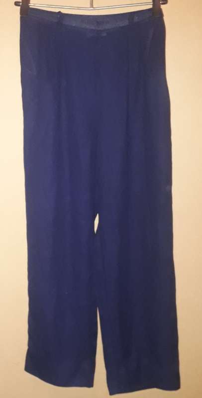 LADIES - BLUE PANTS - MAKE - M WEAR - SIZE - 32