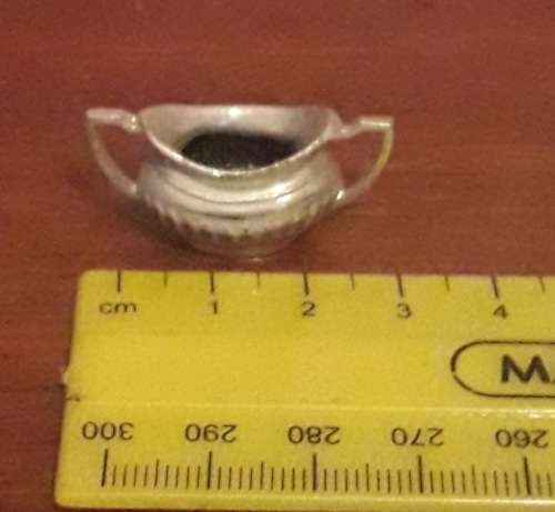 MINIATURE TEA SET WITH TRAY