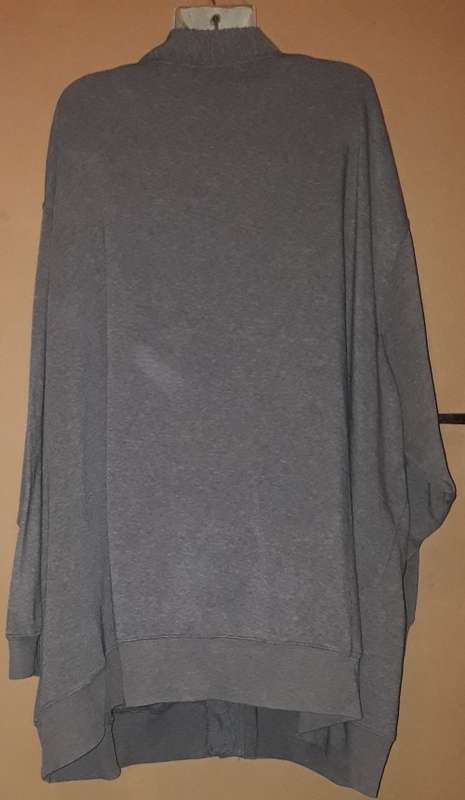 LADIES - GREY CARDIGAN - MAKE - ROAMANS - SIZE - NO SIZE BUT VERY BIG