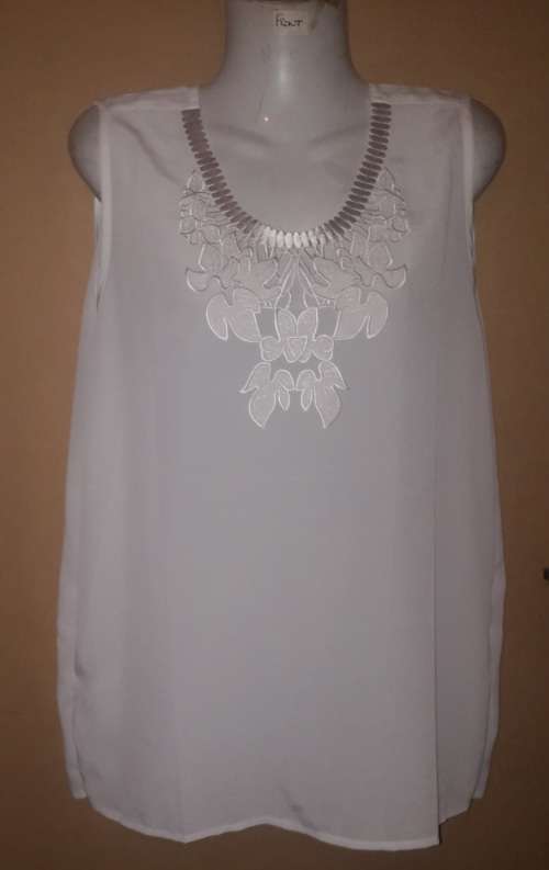 Special! Ladies -White Blouse - Make - No Make - Size - No Size
