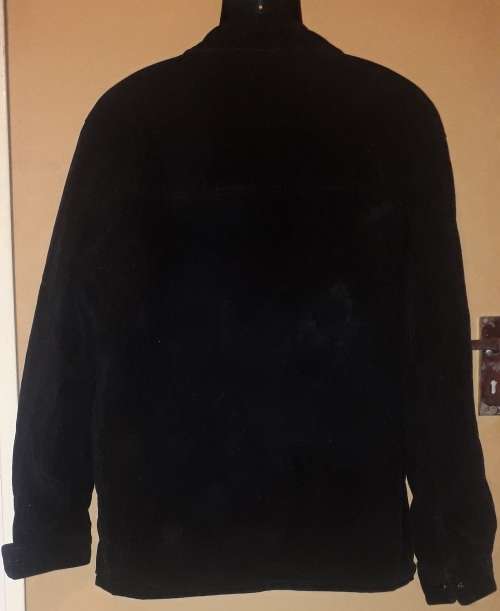 Mens - Black Corduroy Jacket - Make - No Make - Size - No Size