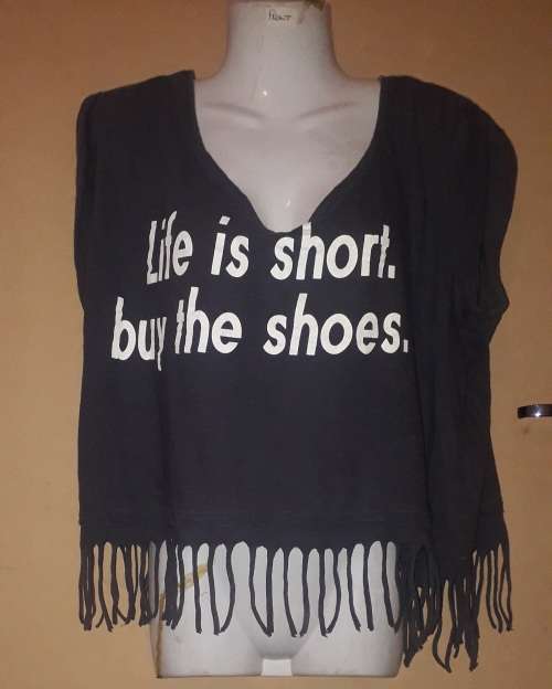 Ladies - Gray Top - Make - Real Clothing - Size - XXL