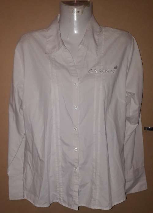 Special!! Ladies - White Shirt - Make - Barroness - Size - M