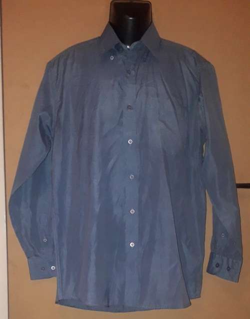 Mens - Blue Shirt - Make - Nan Classic - Size - M