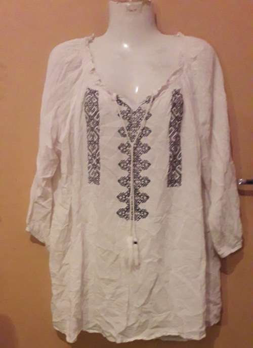 Ladies - White Shirt - Make - Tango - Size - 44