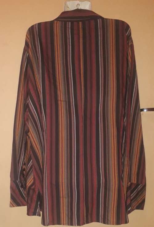 Womans - Multicolored Blouse - Make -  - Size - a/pit to a/pit 77cm, a/pit to bott 43cm, bott 79cm