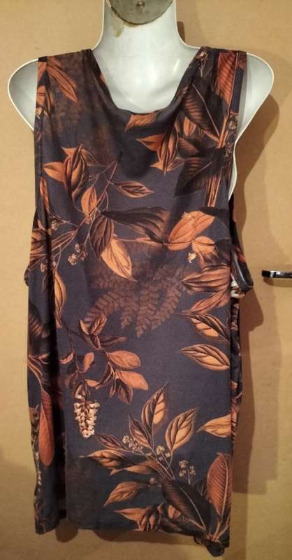 Ladies - MulticoloredTop - Make - Red - Size - XXL