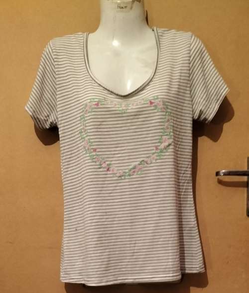 Special! Ladies - Multicolored Top - Make - Mozaic - Size - M