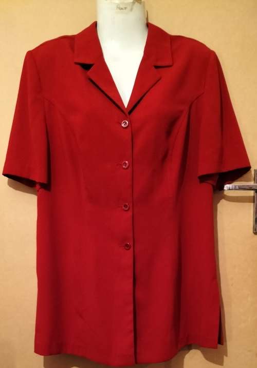 Special! Ladies - Red Blouse - Make - Woolworths - Size - 12