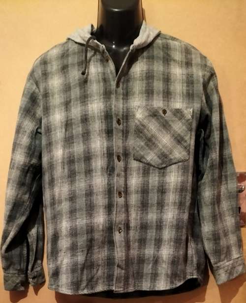 Mens - Multicolored Hoddie Shirt - Make - Woolworths - Size - M