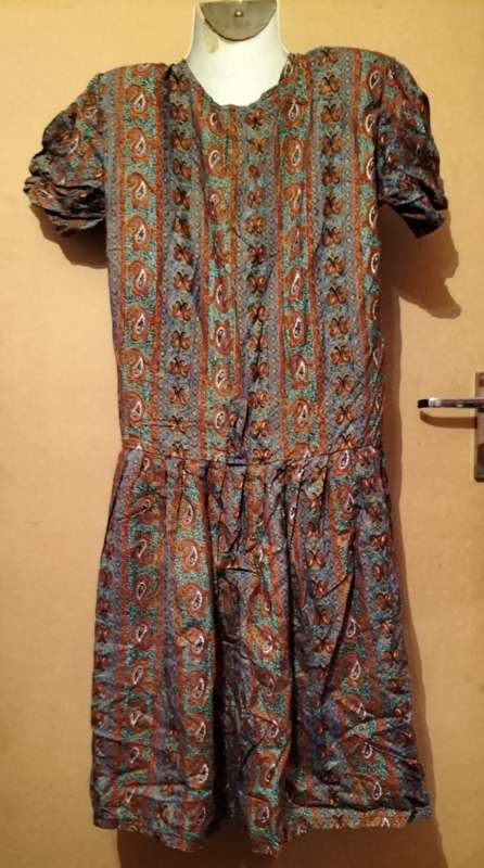 Special! Ladies -  Multicolored Dress - Make - no make - Size - S