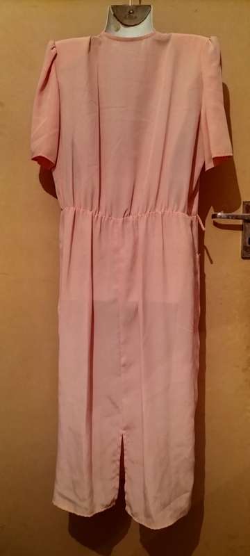 Ladies - Pink Dress - Make - Shelley - Size - 13, bust 97cm