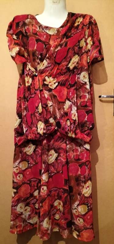 Ladies - Multicolored Dress - Make - Topics - Size - 36
