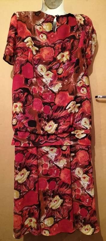 Ladies - Multicolored Dress - Make - Topics - Size - 36