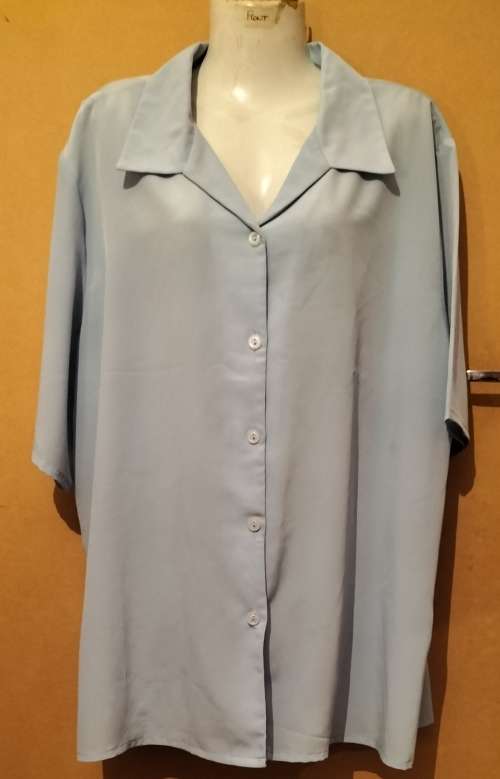 Ladies - Blue Blouse - Make - Princess Di - Size - no size