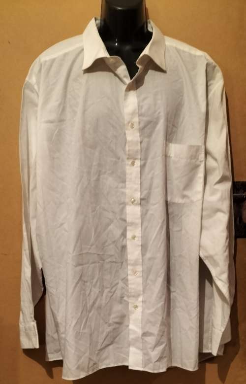 Mens - White Shirt - Make - Frattini- Size - 54