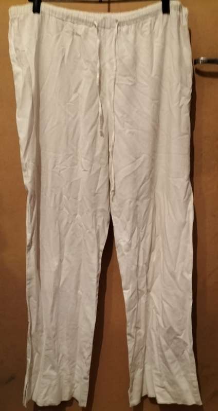 Ladies - White Pants - Make - Just Cruizin - Size - XL